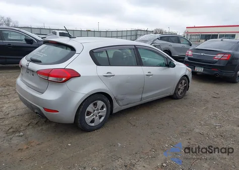 2017 Kia Forte Lx из США, поврежденный, VIN KNAFK5A8XH5697873